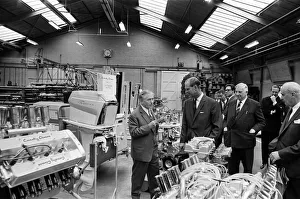 01141 Prints: Prince Philip, Duke of Edinburgh visits Coventry Climax. 21st June 1966