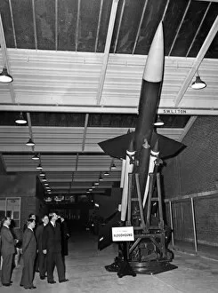 Manchester Collection: Prince Philip, Duke of Edinburgh visits the Ferranti guided weapon factory at Wythenshawe