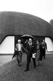 01111 Prints: Prince Philip, Duke of Edinburgh visits Malvern Girls College. 4th May 1978