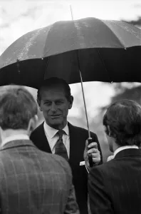 01111 Prints: Prince Philip, Duke of Edinburgh visits Malvern Girls College. 4th May 1978