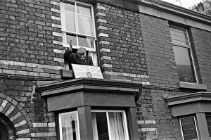 Prince Philip, Duke of Edinburgh visits Martensen Street, Wavertree, Liverpool