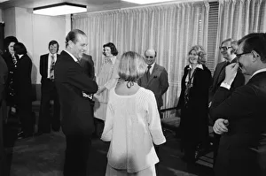Prince Philip, Duke of Edinburgh, visits the offices of the Daily Mirror, Holborn office