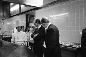 Prince Philip, Duke of Edinburgh, visits the offices of the Daily Mirror, Holborn office