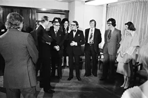 Prince Philip, Duke of Edinburgh, visits the offices of the Daily Mirror, Holborn office