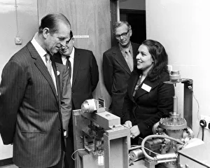 Prince Philip, Duke of Edinburgh visits Salford University