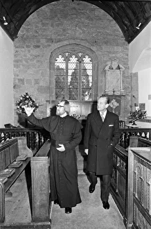 Prince Philip, Duke of Edinburgh visits St Leonards Church, Ryton-on-Dunsmore