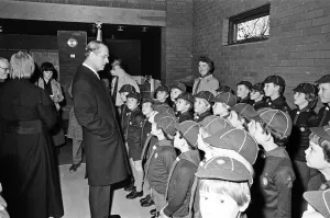 Prince Philip, Duke of Edinburgh visits St Leonards Church, Ryton-on-Dunsmore