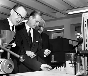 Prince Philip, Duke of Edinburgh visits University of Manchester Institute of Science
