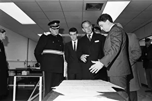 01131 Prints: Prince Philip, Duke of Edinburgh visits Wavertree Technology Park, Liverpool