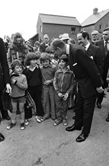 01111 Prints: Prince Philip, Duke of Edinburgh visits the West Midlands. 4th May 1978