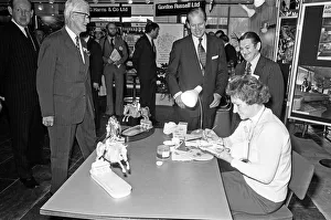 01111 Prints: Prince Philip, Duke of Edinburgh visits Worcester County Hall. 4th May 1978