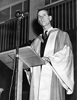 Public Speaking Prints: Prince Philip, Duke of Edinburgh, wearing the robes of Civil Law after receiving an