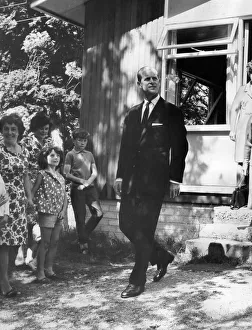 Core36 Prints: Prince Philip, Duke of Edinburgh, has a whirlwind tour of the Lake District