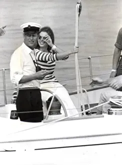 PRINCE PHILIP AND PRINCESS ANNE ABOARD YEOMAN XVI - 5 AUGUST 1970