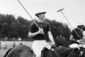 Polo Prints: Prince Philip and his son Prince Charles win the Junior County Championship with their