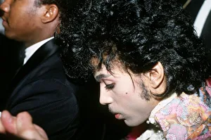 00846 Prints: Prince Pop Singer at Music awards. 11th February 1985