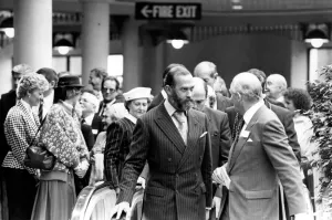 00394 Prints: The Prince and Princess Michael of Kent Prince Michael of Kent at Newcastle