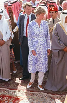 01211 Prints: Prince and Princess of Wales, Middle East Tour November 1986