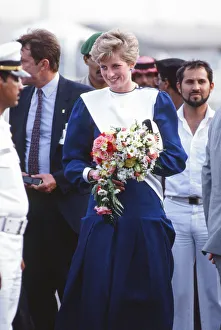 01211 Prints: Prince and Princess of Wales, Middle East Tour November 1986