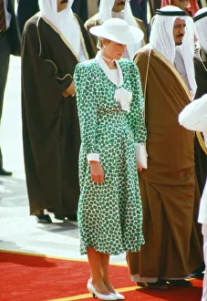 Prince and Princess of Wales, Middle East Tour November 1986