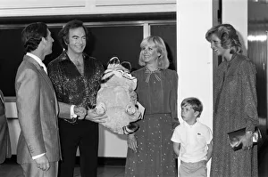 The Prince and Princess of Wales at Neil Diamonds concert at the National Exhibition