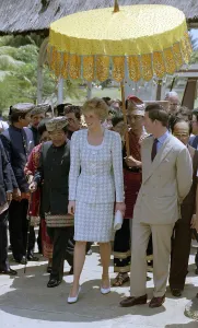 Prince and Princess of Wales Official Visit to Indonesia 1989
