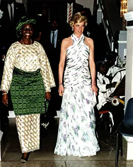 Prince and Princess of Wales Official Visit to Nigeria in West Africa
