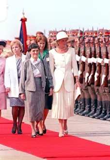 Prince and Princess Of Wales Overseas Official visit to Hungary