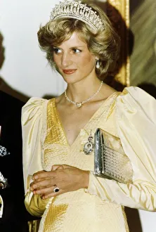 Prince and Princess of Wales tour of Australia and New Zealand in the Spring of 1983