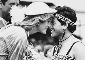 Commonwealth Prints: Prince and Princess of Wales tour of Australia and New Zealand in the Spring of 1983