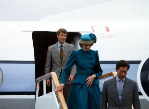 Prince and Princess of Wales tour of Australia and New Zealand in the Spring of 1983