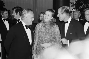 Monaco Prints: Prince Rainier III and Princess Grace of Monaco hold a Royal reception in Monaco