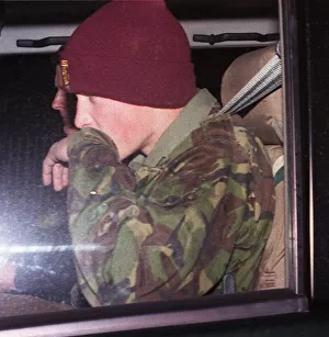 Prince William arrives at Highgrove in full commo gear for Prince Charles 50th birthday