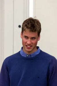 Princes Prints: Prince William at Highgrove during driving lesson July 1999 in a Ford Focus