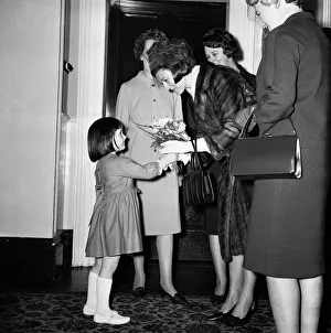 Princess Alexandra of Kent visits the Glendhu Childrens Hostel, Belfast
