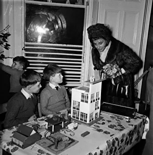 Princess Alexandra of Kent visits the Glendhu Childrens Hostel, Belfast