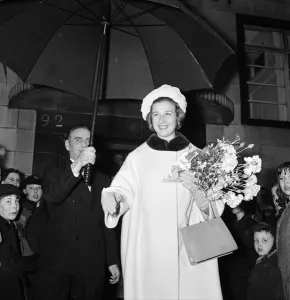 01241 Prints: Princess Alexandra of Kent visits the London Association for the Blind headquarters in