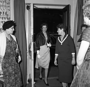 Princess Alexandra of Kent visits the Womens Press Club at Carey Street, Holborn