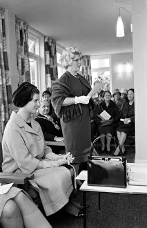 01248 Prints: Princess Alexandra of Kent visits the WYCA flats at Roden Court, Hornsey Rise, London