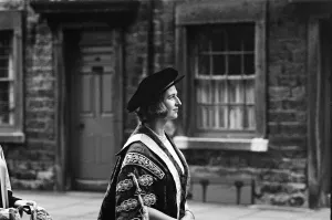 Princess Alexandra visits the new University of Lancaster, of which she is a chancellor