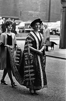 Princess Alexandra visits the new University of Lancaster, of which she is a chancellor