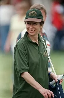 Images Dated 20th August 1998: Princess Anne August 98 At horse trials at her Gatcombe Park home