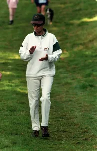 English Prints: Princess Anne August 98 At horse trials at her Gatcombe Park home