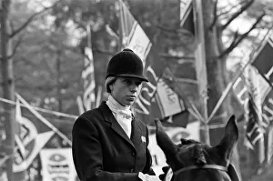 01397 Prints: Princess Anne and her horse Goodwill take part on the Three Day International Military