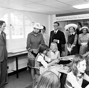 Opening Ceremony Prints: Princess Anne opening the National Maritime Museum at Greenwich. 30th May 1974