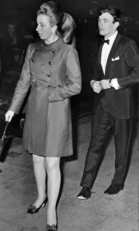 Princess Anne and Sandy Harper arrive at Queens Theatre for evening out with friends