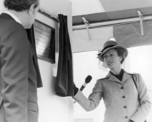 Princess Anne seen here at the official opening of the new facilities at the Tees Dock