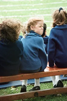 Princess Beatrice takes part in sports day at Upton House School, Windsor. 21st June 1994