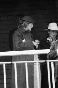 Princess Diana at Aintree Racecourse for the the Grand National horserace. 3rd April 1982