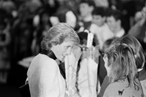 Opening Ceremony Prints: Princess Diana, arrives to officially open Acorns Childrens Hospice